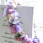 紫陽花ナチュラルな花冠